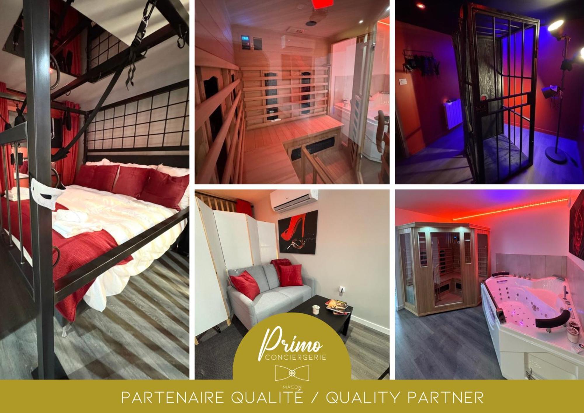Nuit Defendue - Jacuzzi - Sauna - By Primo C0Nciergerie Tournus Exterior photo