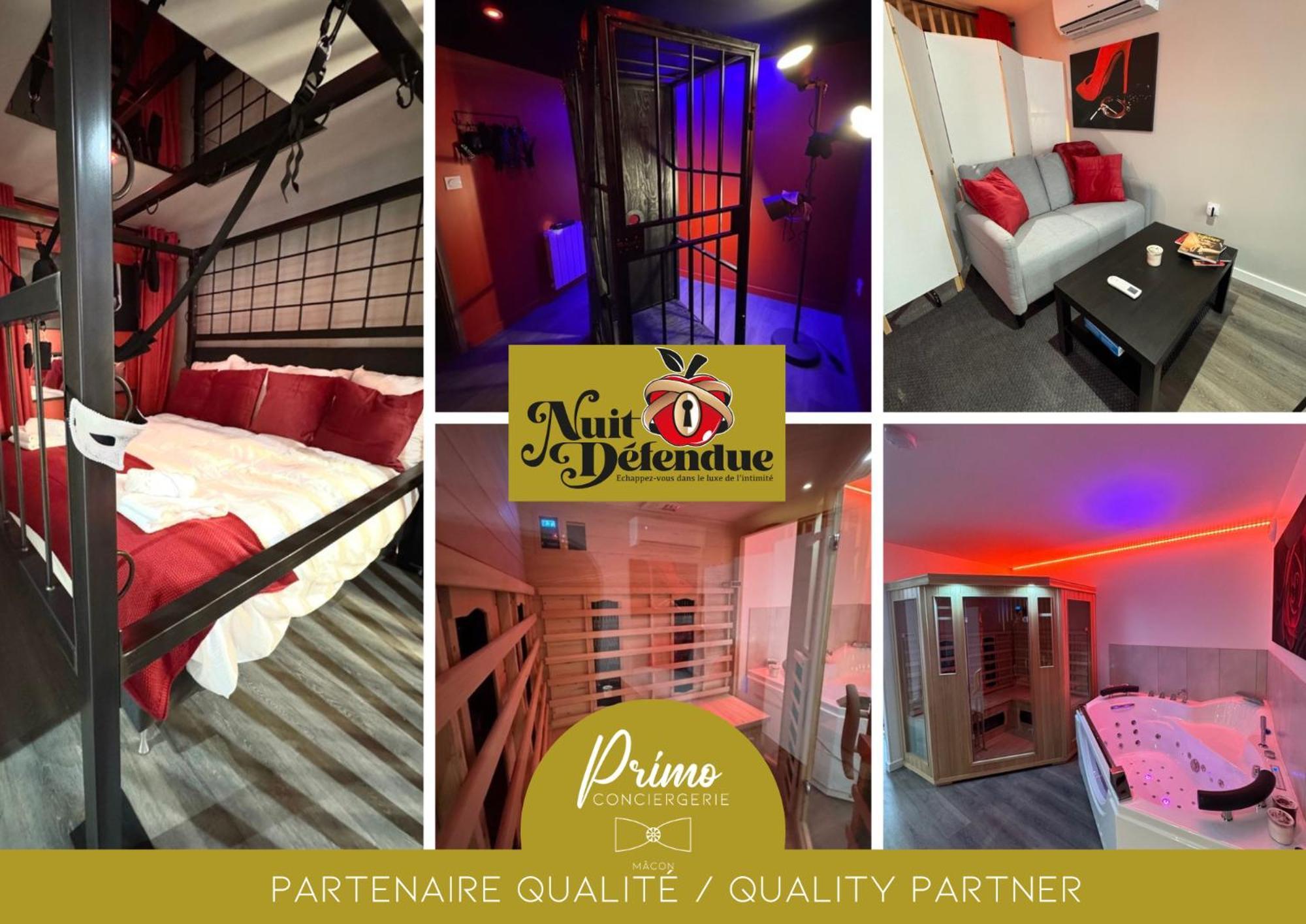 Nuit Defendue - Jacuzzi - Sauna - By Primo C0Nciergerie Tournus Exterior photo